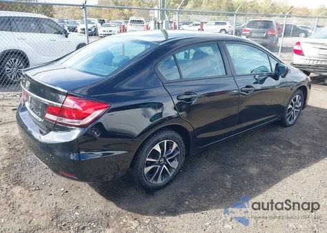 2014 Honda Civic Ex из США, поврежденный, VIN 2HGFB2F80EH509541